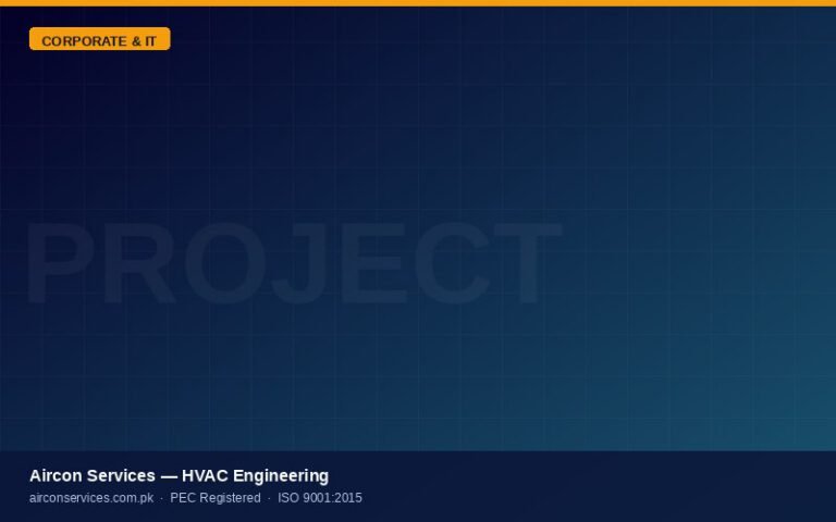 IBM F-11 Markaz — HVAC System, Islamabad