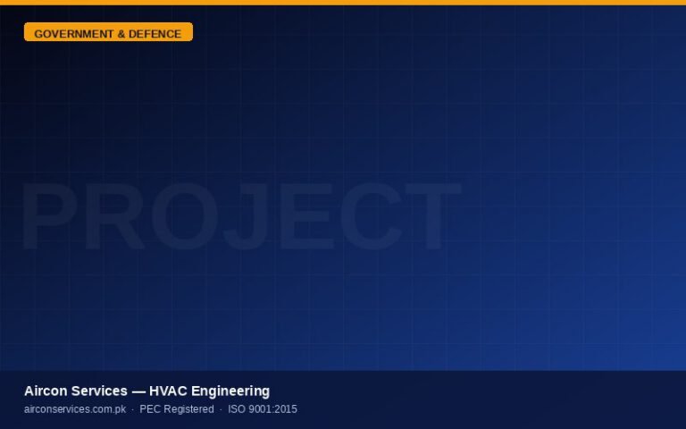 PAF Base Mushaf — HVAC System, Sargodha
